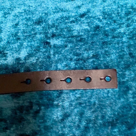 St. John black skinny leather belt main image 12